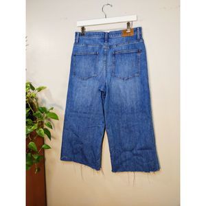 Madewell Wide Leg Crop Jeans 32
